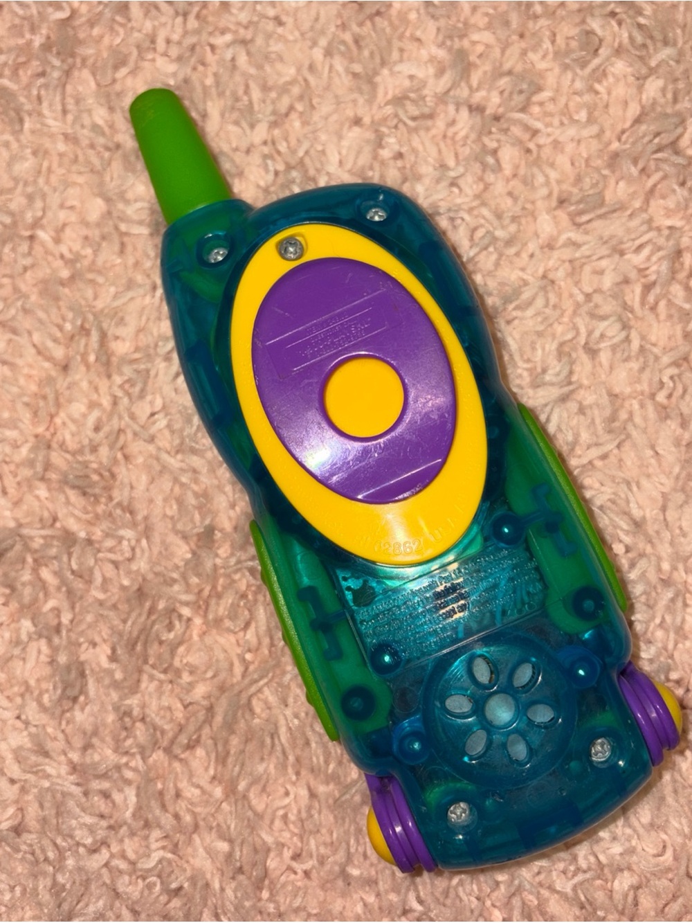 Vintage Playskool 1998 Talking Flip Phone Cell Phone Works - Picture 4 of 7